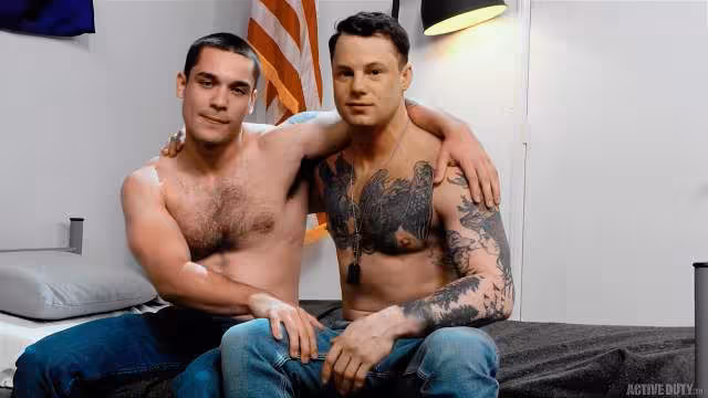 ActiveDuty – Tyler James Fucks Two Loads Out Of Andrew Miller