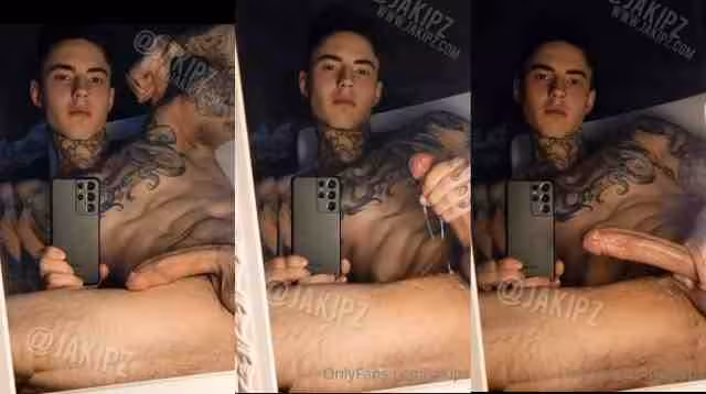 OnlyFans – Jakipz – Slow late night jerk off and cumming all over myself