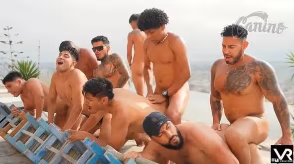 RFC – 12 Caninos Pool Party – Alam Herrera, Alex Uriel, Antony Misett, Maiker Mata, Master Magnus, Pablo Bravo