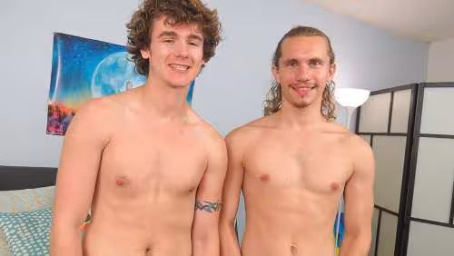BrokeStraightBoys – Juicy Dick Joshua Prey Gives Darron Bluu Hard Bareback Rod