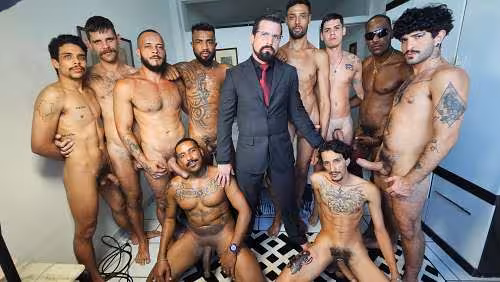 TIMFuck – GangBangaPalooza 4 – Volcato 10-Man Gangbang Scene 3