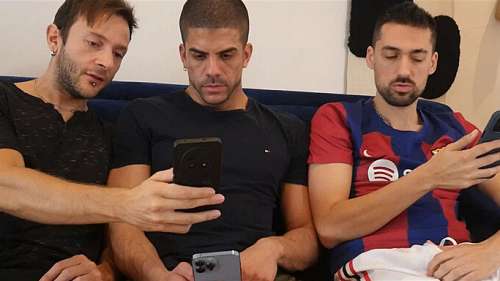 GayNetwork – Trio of football players – Liam Harding, Zalthy Sanz